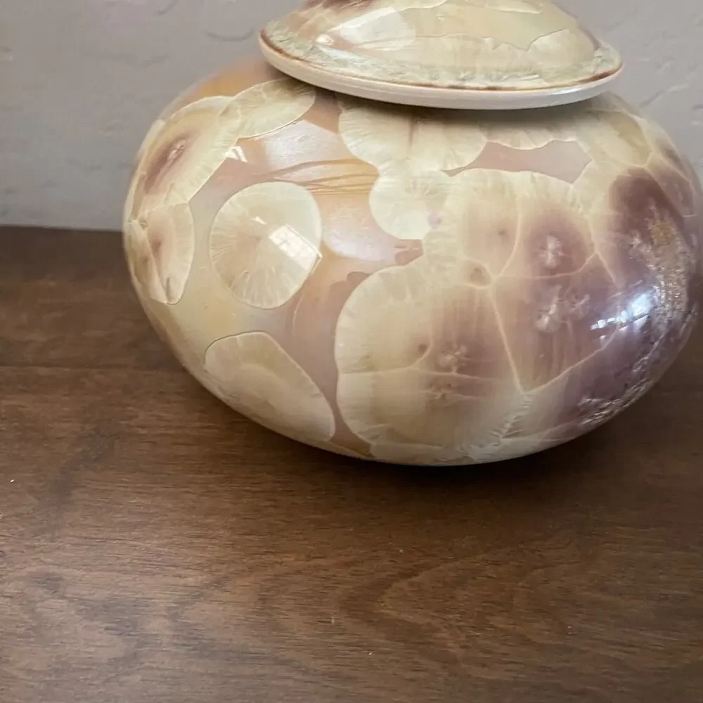 artist pottery crystalline